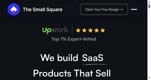 Screenshot of thesmallsquare.com