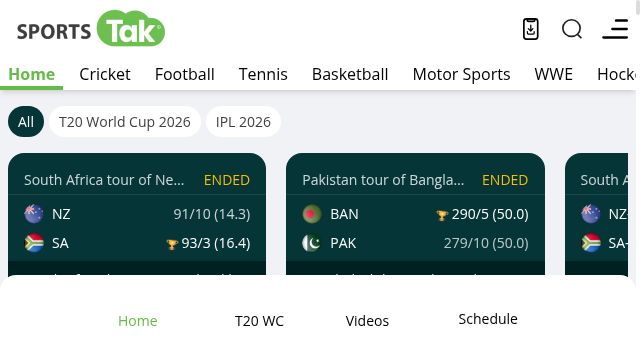 Screenshot of thesportstak.com