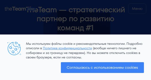 Screenshot of theteam.expert