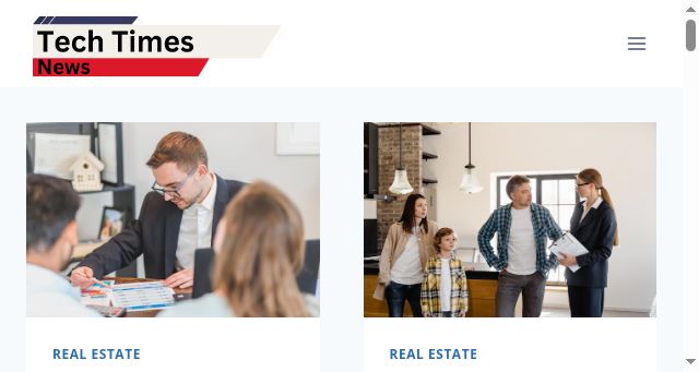 Screenshot of thetechtimesnews.com