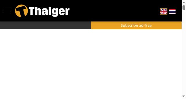 Screenshot of thethaiger.com
