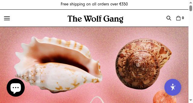 Screenshot of thewolfgang.com