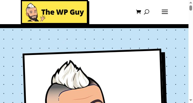 Screenshot of thewpguy.com.au