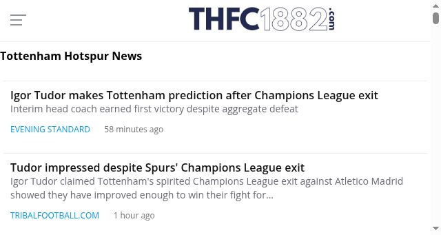 Screenshot of thfc1882.com