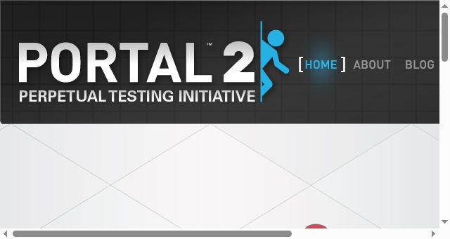 Screenshot of thinkwithportals.com