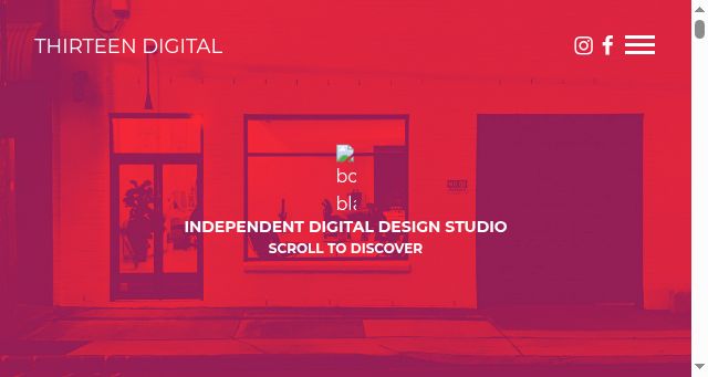 Screenshot of thirteendigital.com.au