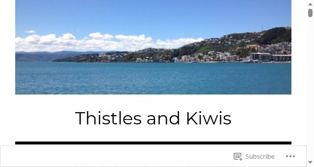Screenshot of thistlesandkiwis.org