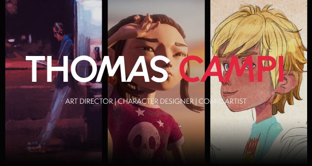 Screenshot of thomascampi.com