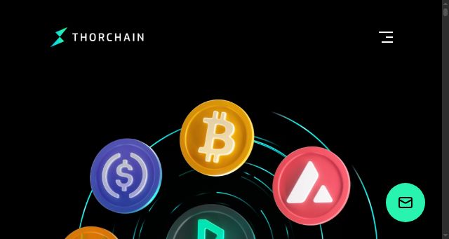 Screenshot of thorchain.org