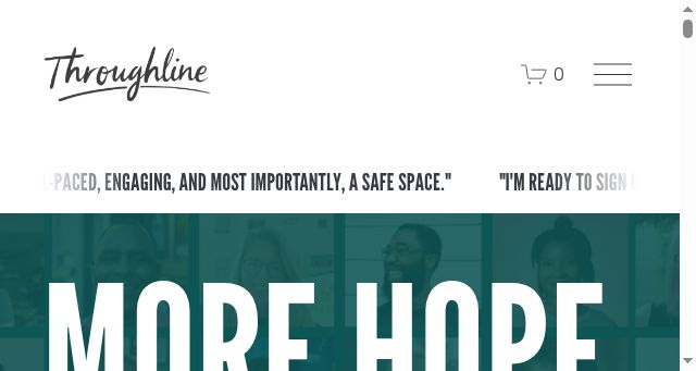 Screenshot of throughlineconf.com