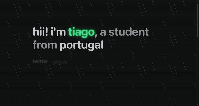 Screenshot of tiago.zip