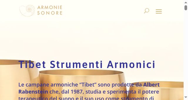 Screenshot of tibetstrumentiarmonici.com