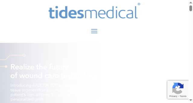 Screenshot of tidesmedical.com