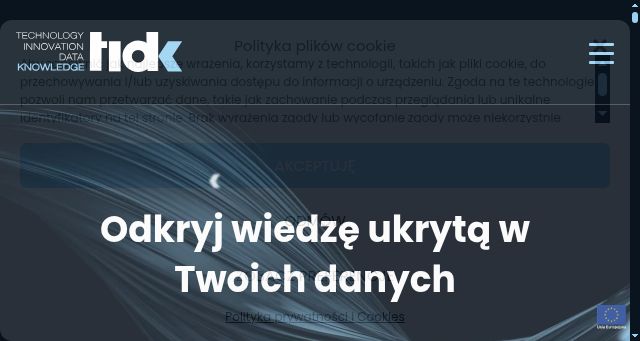 Screenshot of tidk.pl