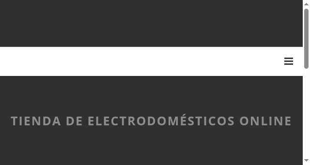 Screenshot of tiendadeelectrodomesticos.online