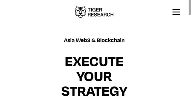 Screenshot of tiger-research.com