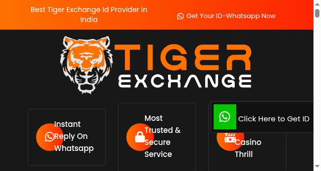Screenshot of tigerexchange.uk