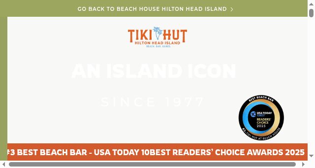 Screenshot of tikihuthhi.com