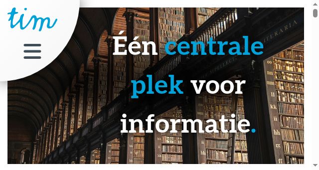 Screenshot of timcloud.nl