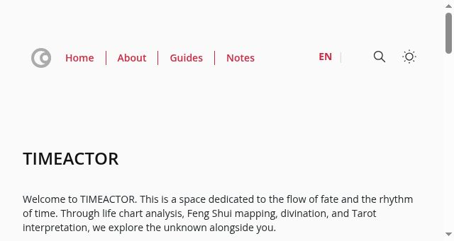 Screenshot of time.actor
