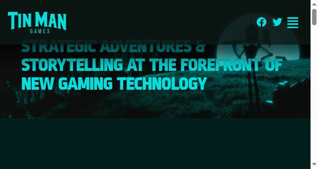 Screenshot of tinmangames.com.au