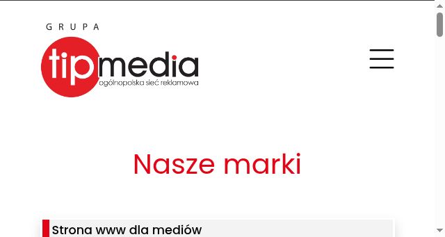 Screenshot of tipmedia.pl