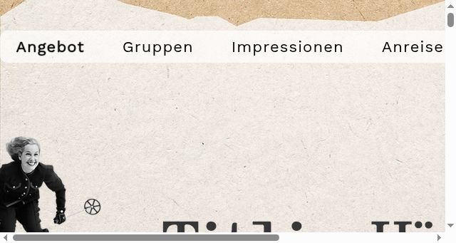 Screenshot of titlishuette.ch