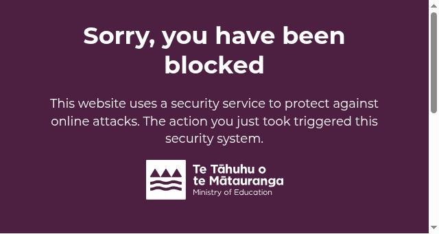 Screenshot of tki.org.nz