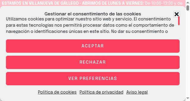 Screenshot of todotaras.es