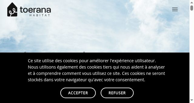 Screenshot of toerana-habitat.fr