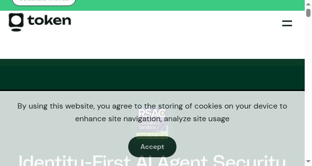 Screenshot of token.security