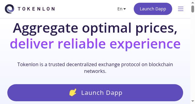 Screenshot of tokenlon.im