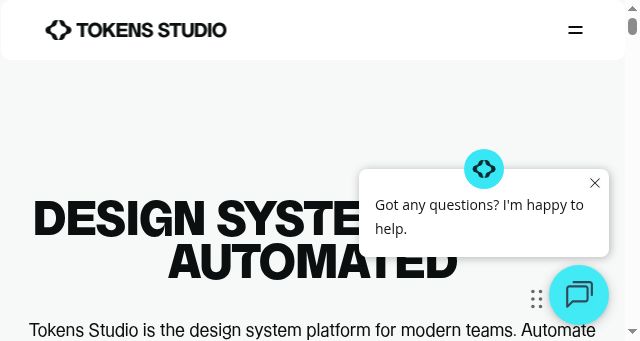 Screenshot of tokens.studio