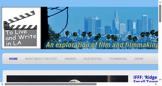 Screenshot of toliveandwriteinla.com