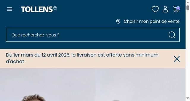 Screenshot of tollens.com