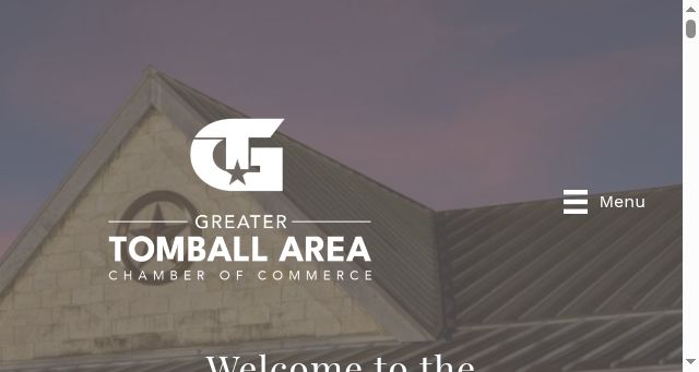 Screenshot of tomballchamber.org