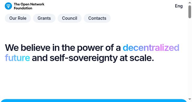 Screenshot of ton.foundation