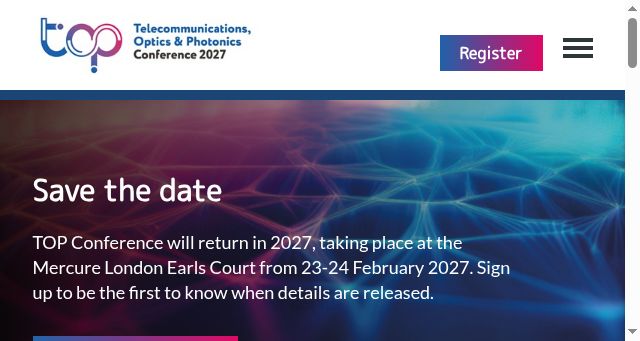 Screenshot of topconference.com