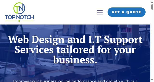 Screenshot of topnotchit.com.au