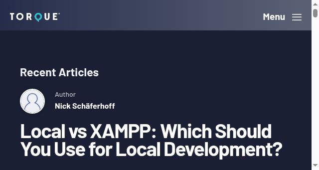 Screenshot of torquemag.io