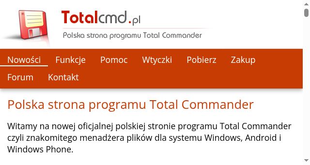 Screenshot of totalcmd.pl