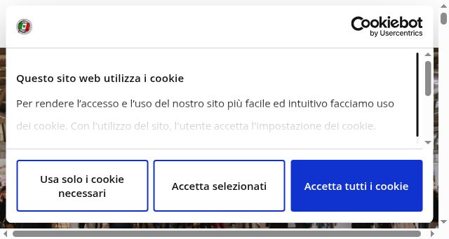 Screenshot of touringclub.it