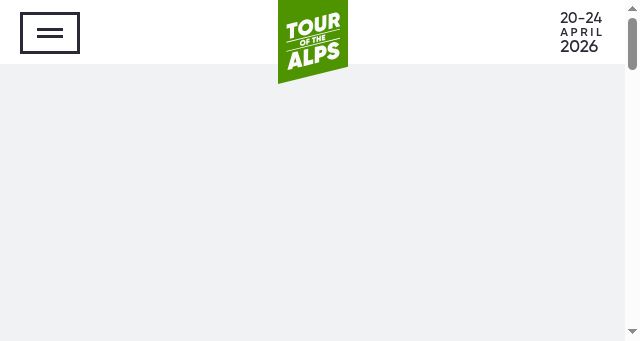 Screenshot of tourofthealps.eu