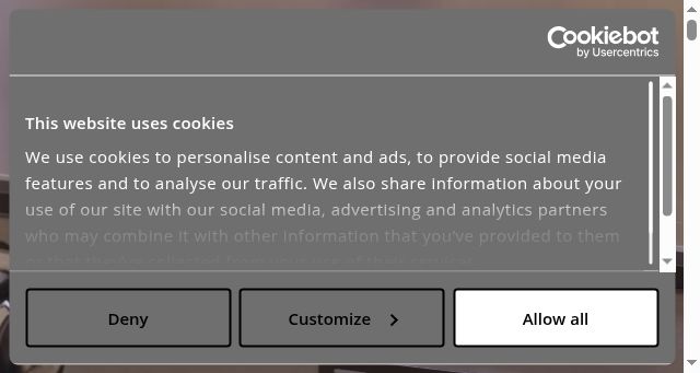 Screenshot of tpbtech.com