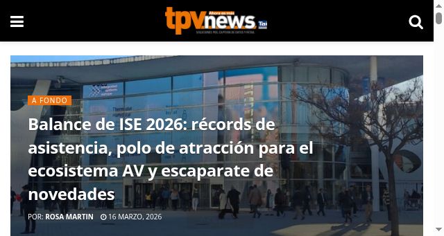 Screenshot of tpvnews.es