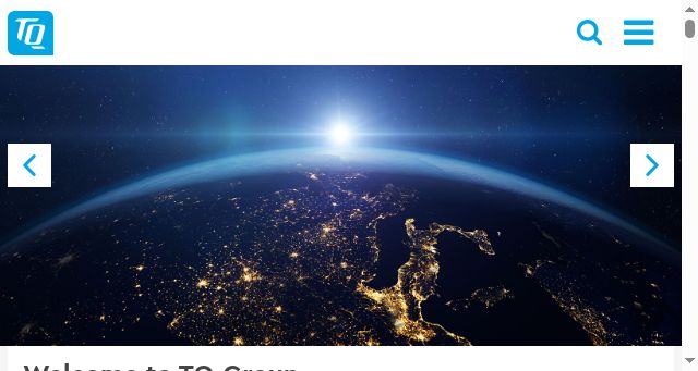 Screenshot of tq-group.com