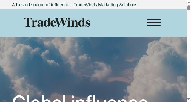 Screenshot of tradewindsadvertise.com