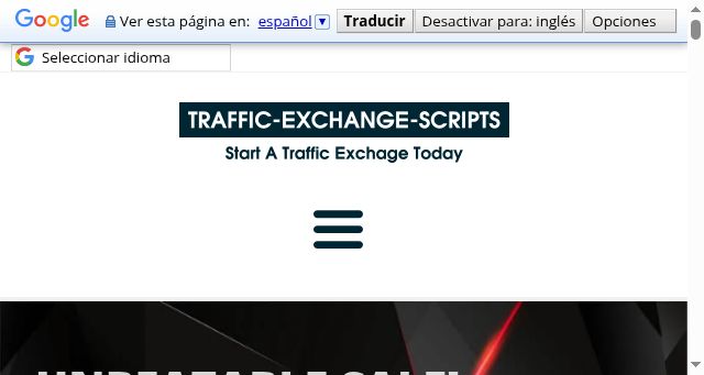 Screenshot of traffic-exchange-scripts.com