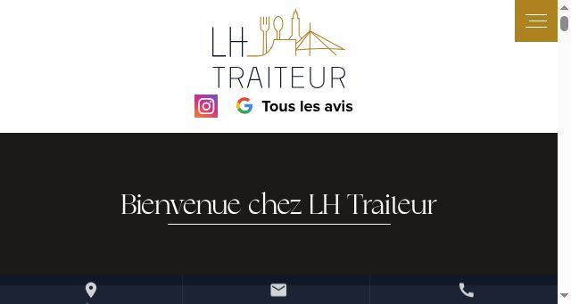 Screenshot of traiteurlh.fr