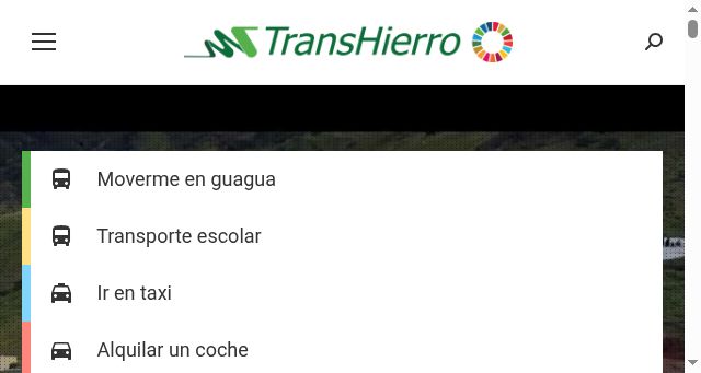 Screenshot of transhierro.com